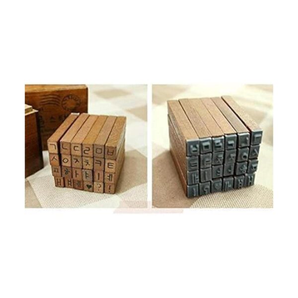 Hangul del alfabeto coreano juego de corazones sellos de_4