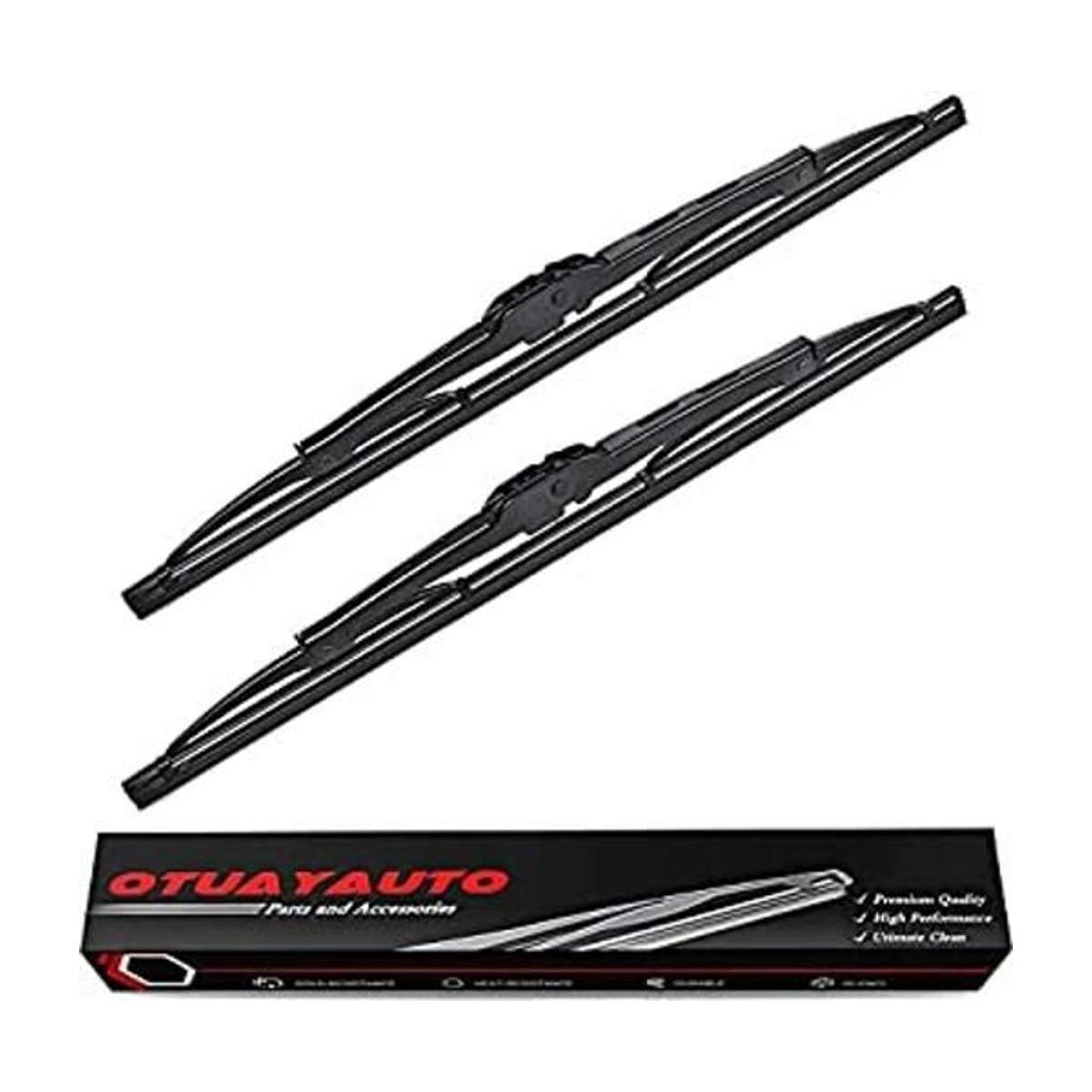 OTUAYAUTO Limpiaparabrisas trasero 2 piezas de