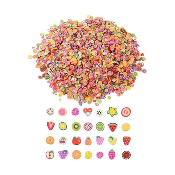 Juego de 10000 dijes de slime pequeños dijes para limo de