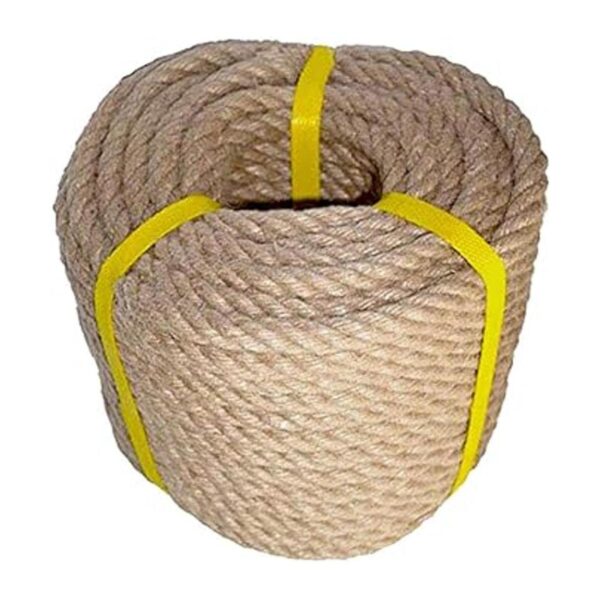 Cuerda de cáñamo 100 natural cuerda de yute torcida_2