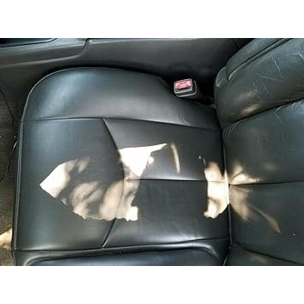 ECOTRIC Funda de asiento inferior de cuero para buzo gris_2