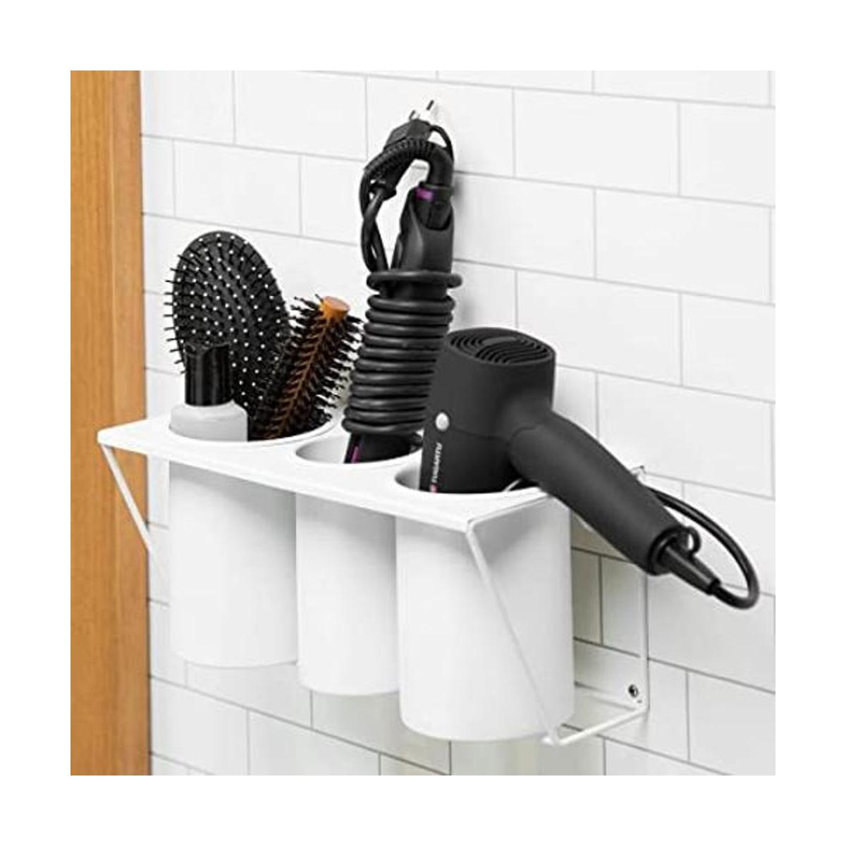 JackCubeDesign Soporte de pared para secador de pelo