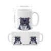 MUGBREW Linda taza de café de cerámica con diseño de perro_4