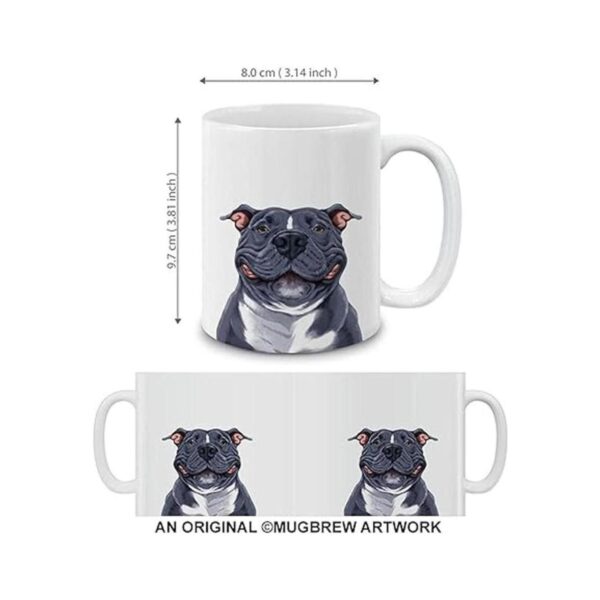 MUGBREW Linda taza de café de cerámica con diseño de perro_4