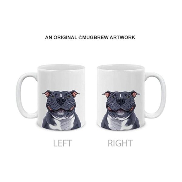 MUGBREW Linda taza de café de cerámica con diseño de perro_2