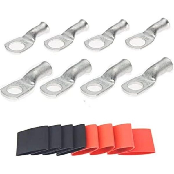 Paquete de 4 tapones para terminales de cobre estañado de_1