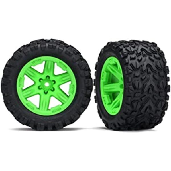 Traxxas 6773G Ruedas RXT verdes de 2.8 pulgadas con_1