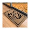 Divertidos tapetes decorativos para puerta de bienvenida