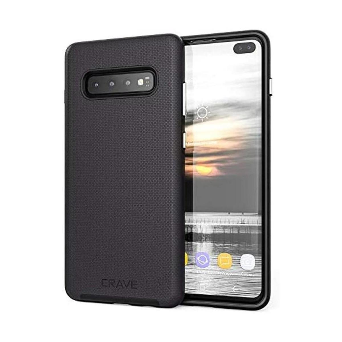 Crave Funda de doble protección para Galaxy S10 funda de