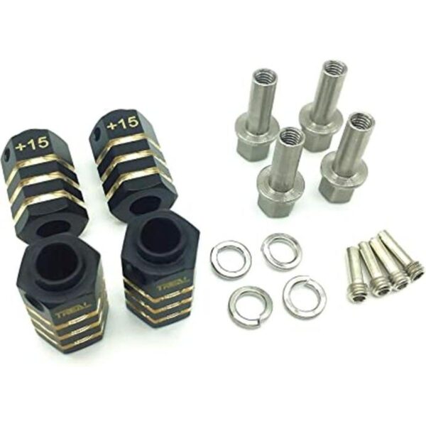 Treal latón extendido rueda Hubs hexagonal pines de_1