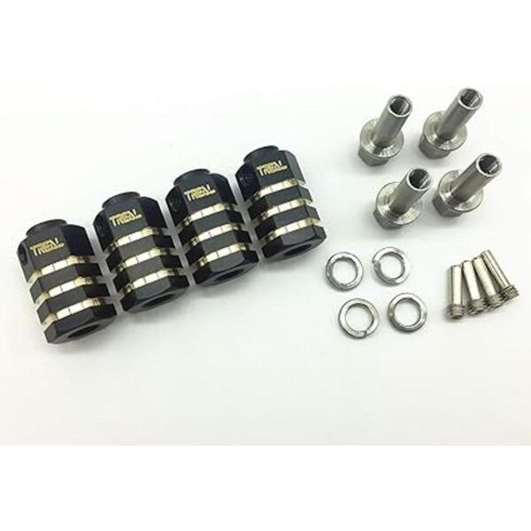 Treal latón extendido rueda Hubs hexagonal pines de_3