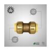 Supply Giant VQTD125. Accesorios de tubería para