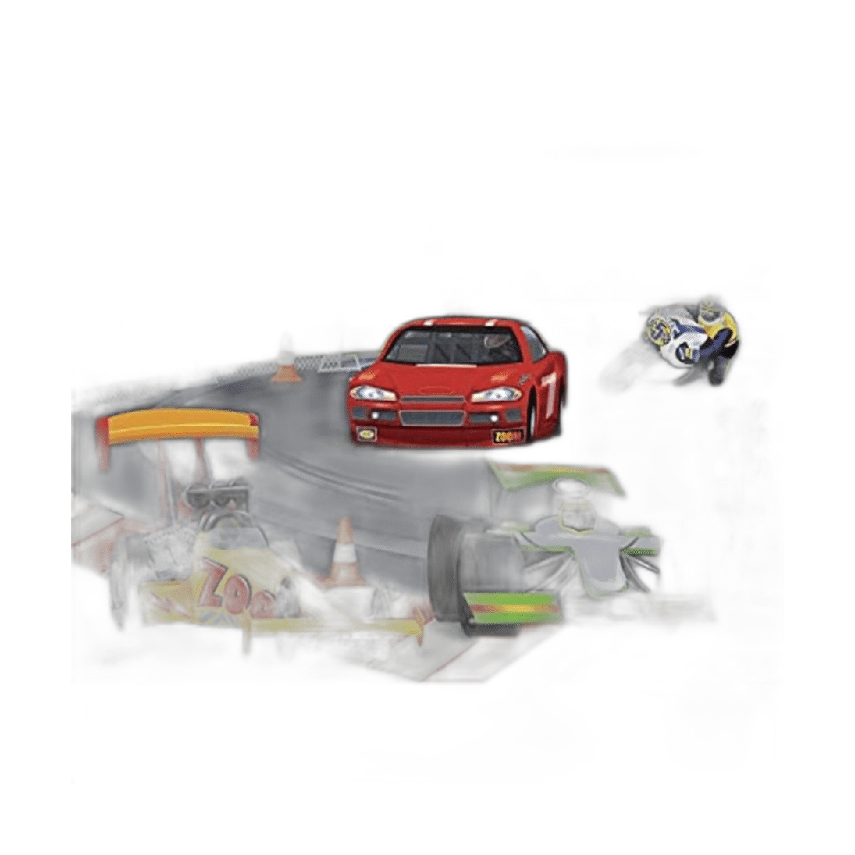Ravensburger 09515 Day at The Races Puzzle de 60 piezas