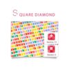 Huacan Kits de pintura de diamantes bricolaje 5D gato