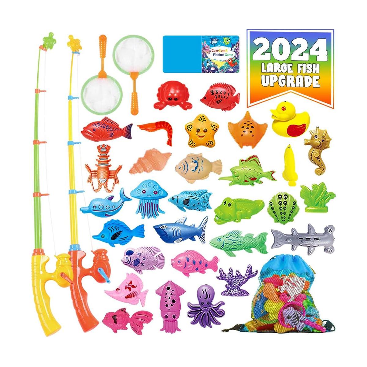 CozyBomB Juego de pesca magnético para niños juego de
