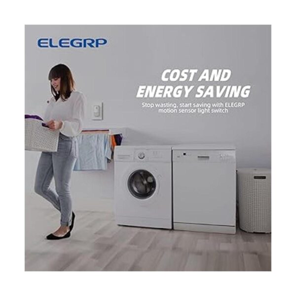 ELEGRP Interruptor de luz con sensor de movimiento de_4