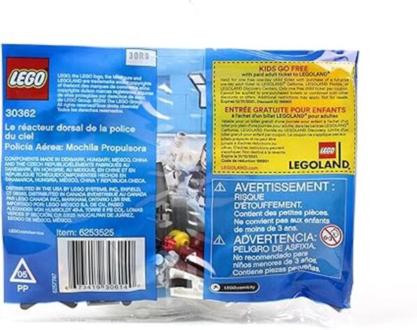 LEGO Polybag City Sky Police Jetpack 30362_2