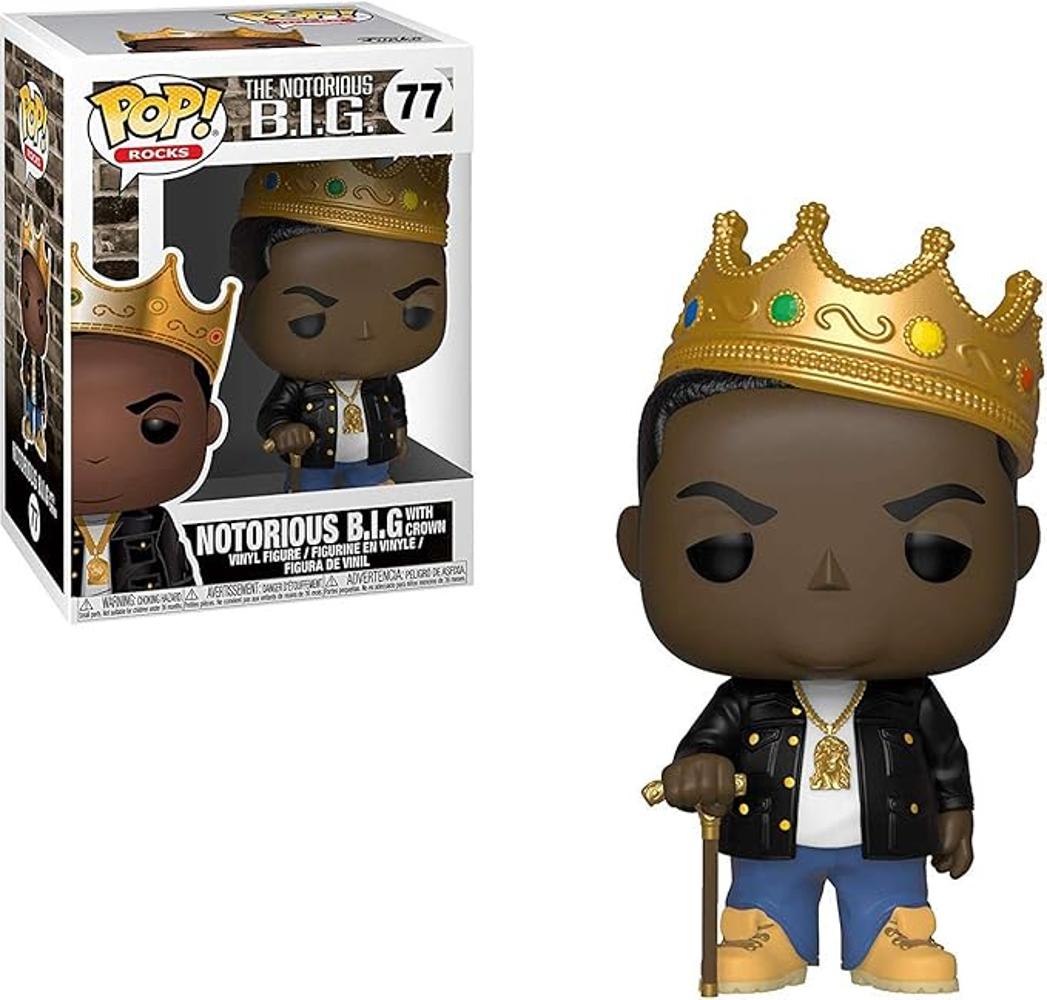Funko Notorious B.I.G. con corona Notorious B.I.G. x POP