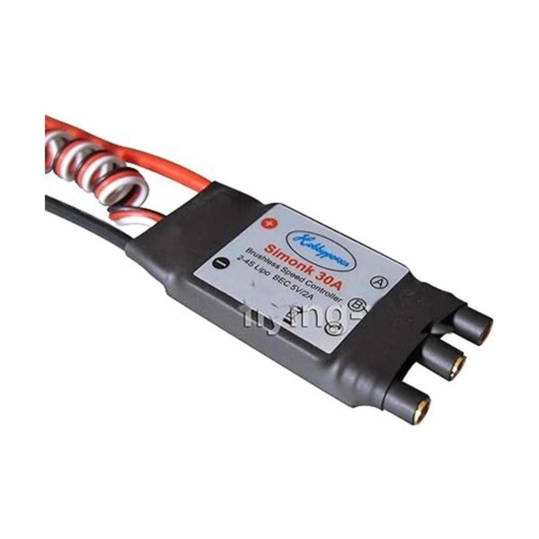 Hobbypower SimonK 30A ESC controlador de velocidad sin_2