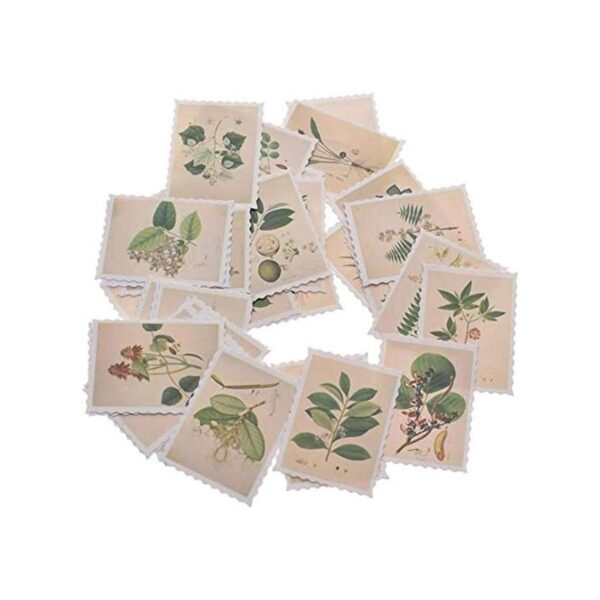 EORTA Juego de 135 pegatinas para sellos postales vintage
