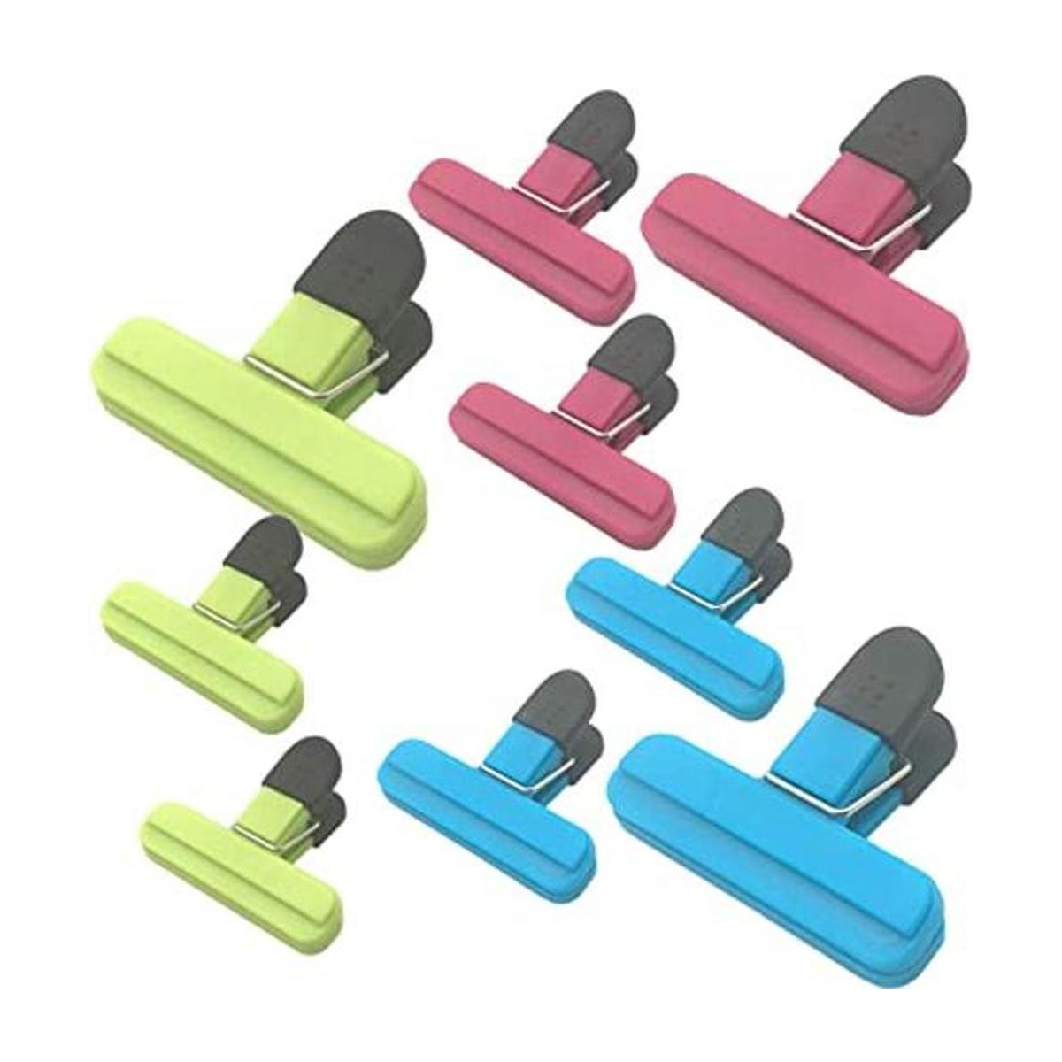 Paquete de 9 clips grandes para bolsa de virutas varios