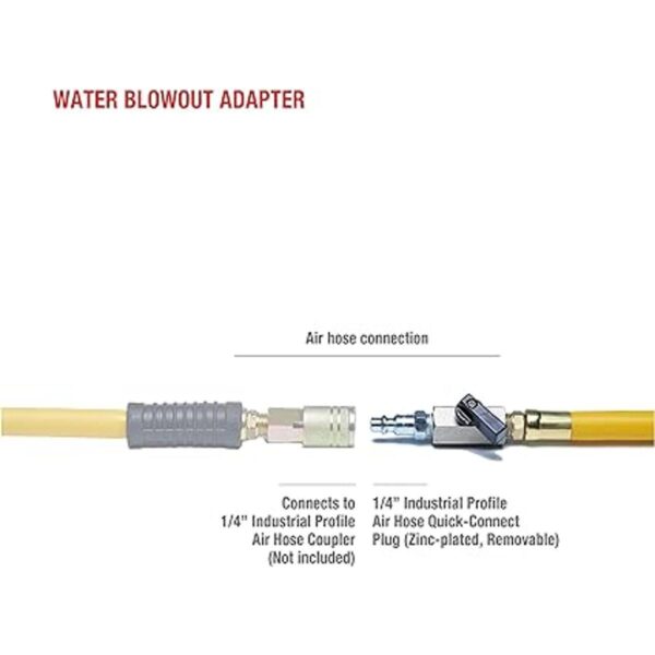 TOPRING Adaptador de soplado de agua para compresor de_4