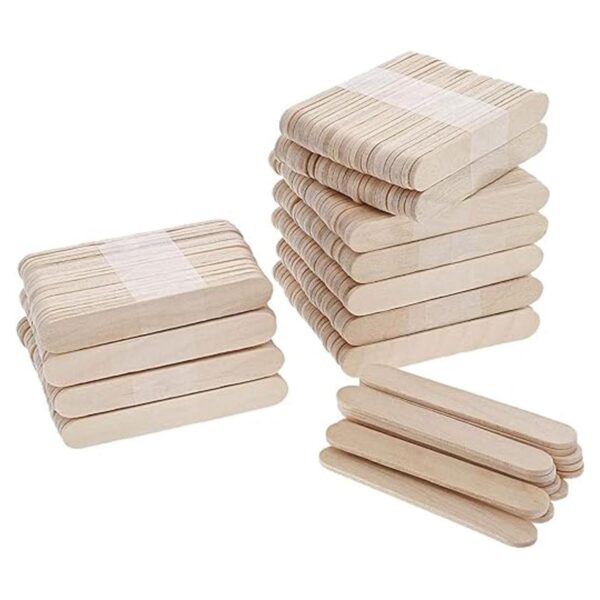 Mini palitos de madera para manualidades 0.4 x 2.5