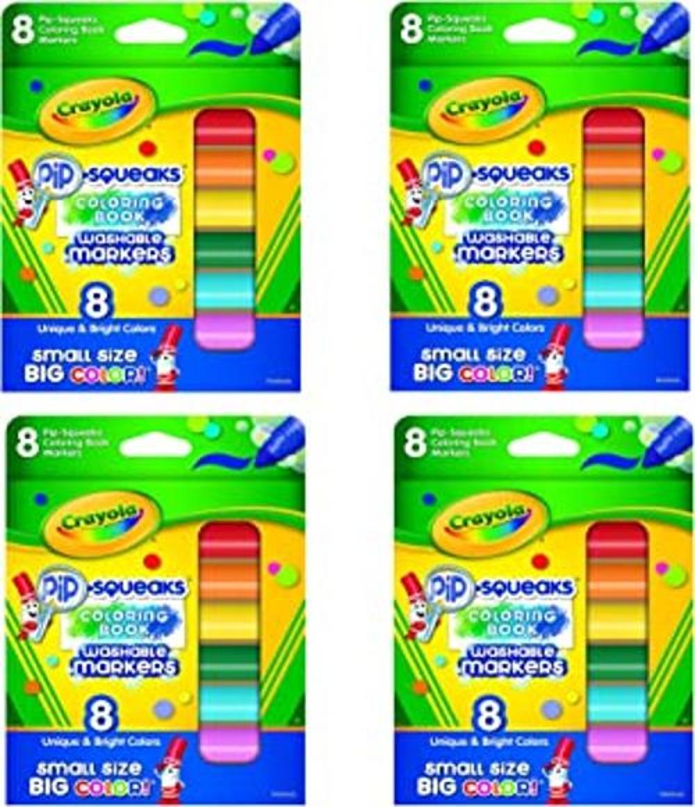 Crayola PipSqueaks marcadores lavables 588704 4 unidades