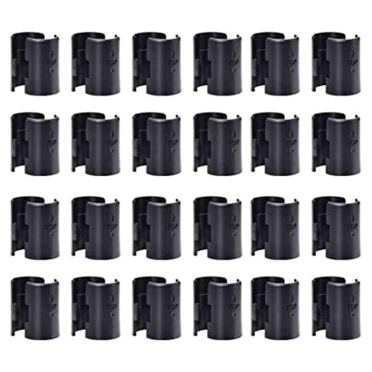 Clips para estantes de alambre 36 pares de 72 unidades
