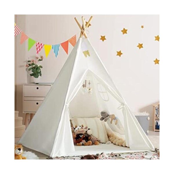 Tienda de campaña de tipi para niñas o niños con funda de_1