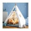 Tienda de campaña de tipi para niñas o niños con funda de_2