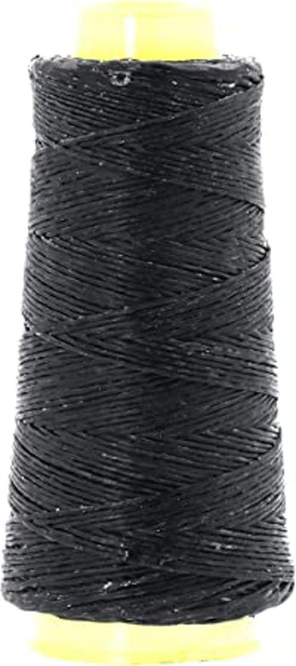 Mandala Crafts Cordel negro de 0.039 in 164 yardas