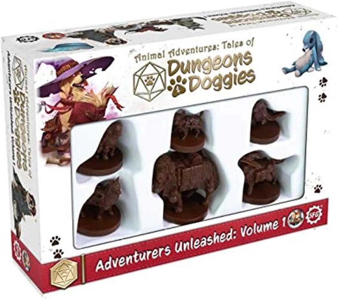 Miniatura Animales Aventuras Mazmorras y Perritos Caja 1