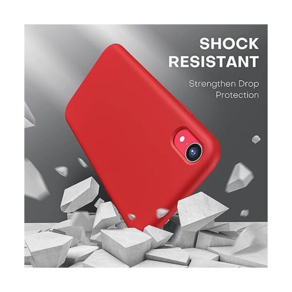 CellEver Funda de silicona suave para iPhone XR_5