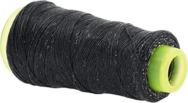 Mandala Crafts Cordel negro de 0.039 in 164 yardas_2