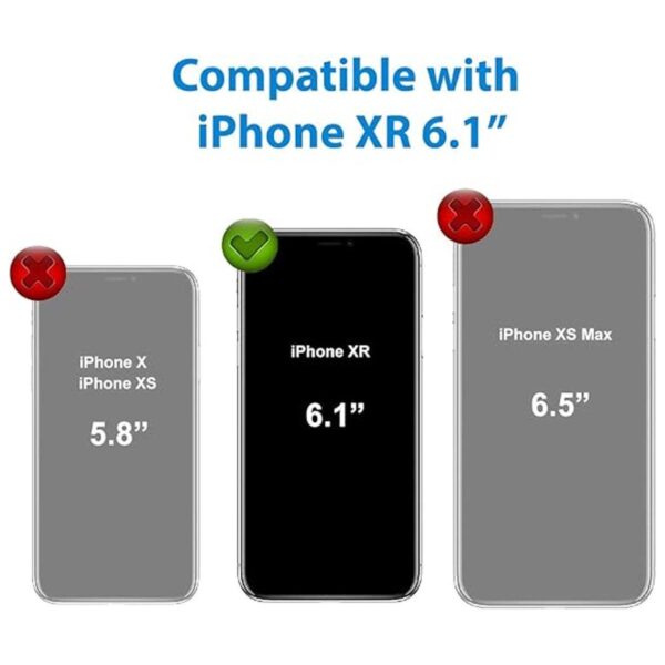 CellEver Funda de silicona suave para iPhone XR_2