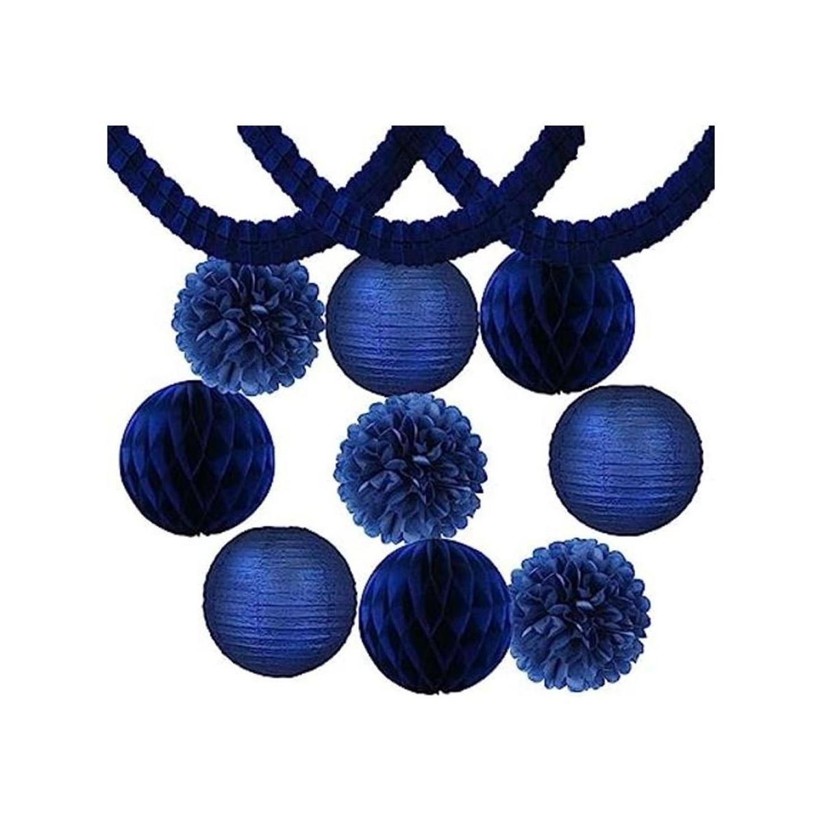 Juego de 12 piezas de decoración para fiestas náuticas