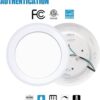 ECOELER Luz LED de disco regulable de 6 pulgadas 3000 K_3