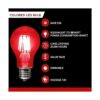SleekLighting Bombilla LED de 6 W filamentos A19 color_2
