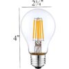 SleekLighting Bombilla LED de 6 W filamentos A19 color_3