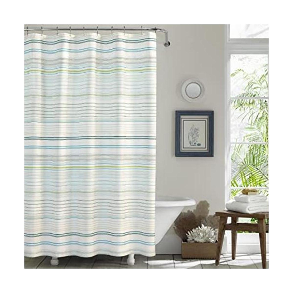 Bahama Cortina de ducha de tela elegante
