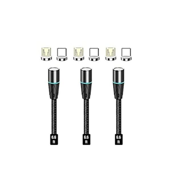 NetDot Gen12 Micro USB y USBC 6.6 pies 3 unidades_1