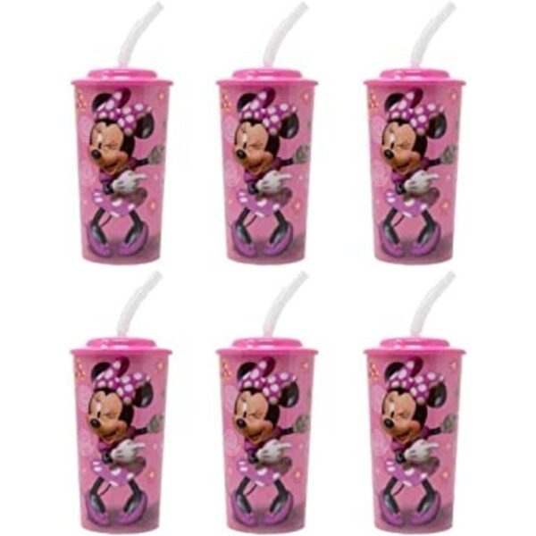Paquete de 6 vasos deportivos reutilizables de Disney_1