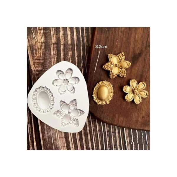 JeVenis Juego de 3 moldes de silicona para cupcakes de_5