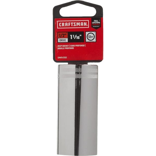 CRAFTSMAN Enchufe profundo SAE unidad de 12 pulgada_2