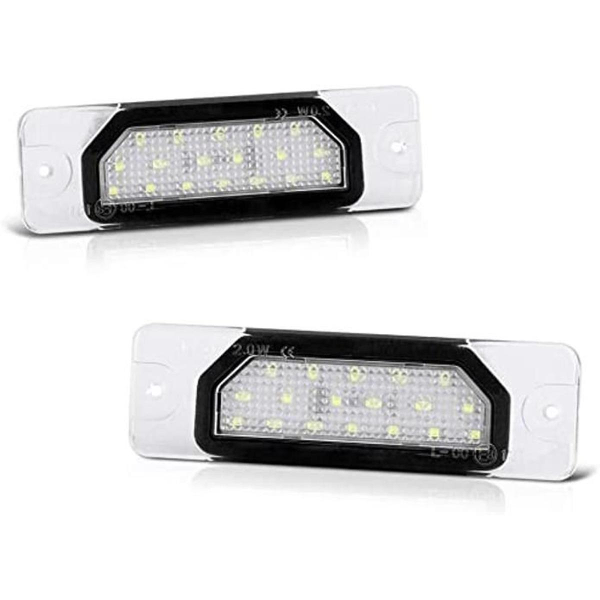 VIPMOTOZ Luz LED completa para placa de matrícula Infiniti