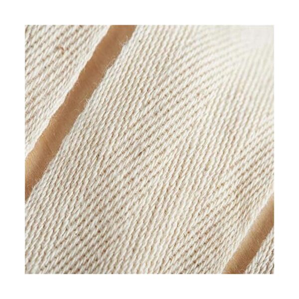 Teemico 1 rollo de cinta de sarga de algodón natural de 55