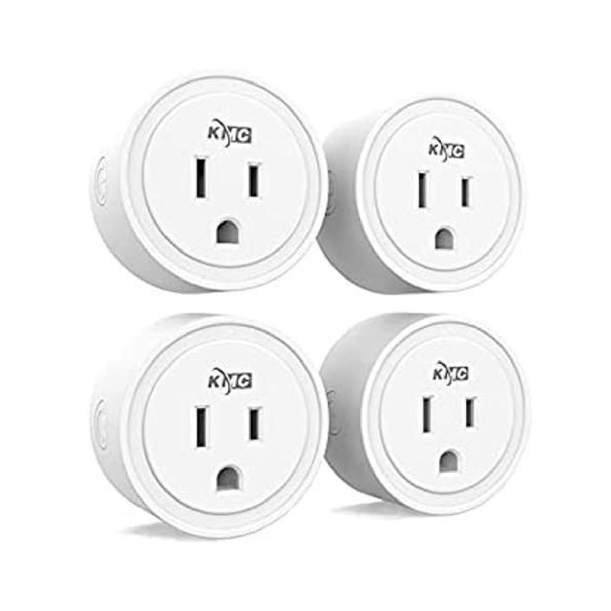 KMC MiNi WiFi Enchufe inteligente 4 unidades Paquete de
