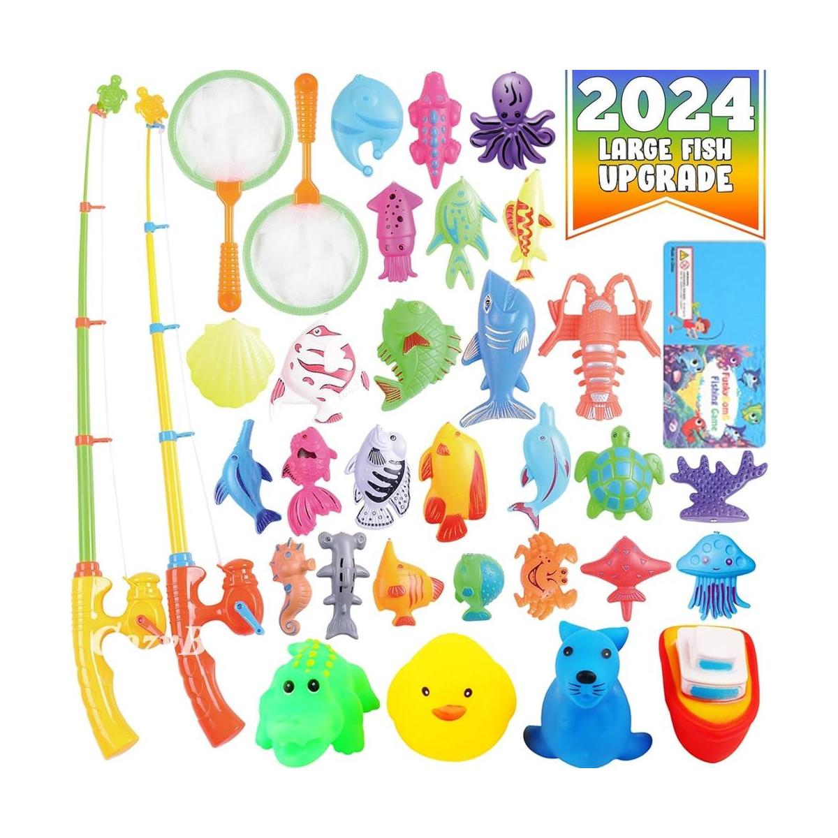 Juego de pesca magnética para niños Cozybomb. Juguetes