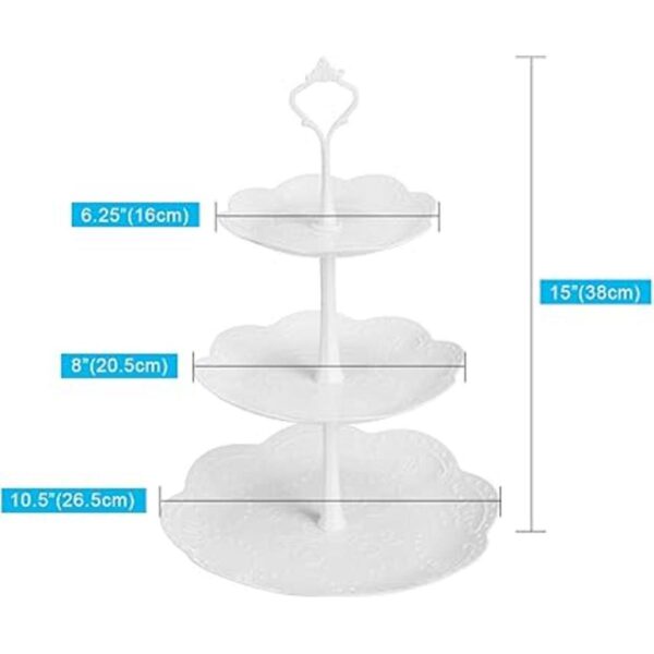 Coitak Soporte para magdalenas de 3 niveles. Soporte_3